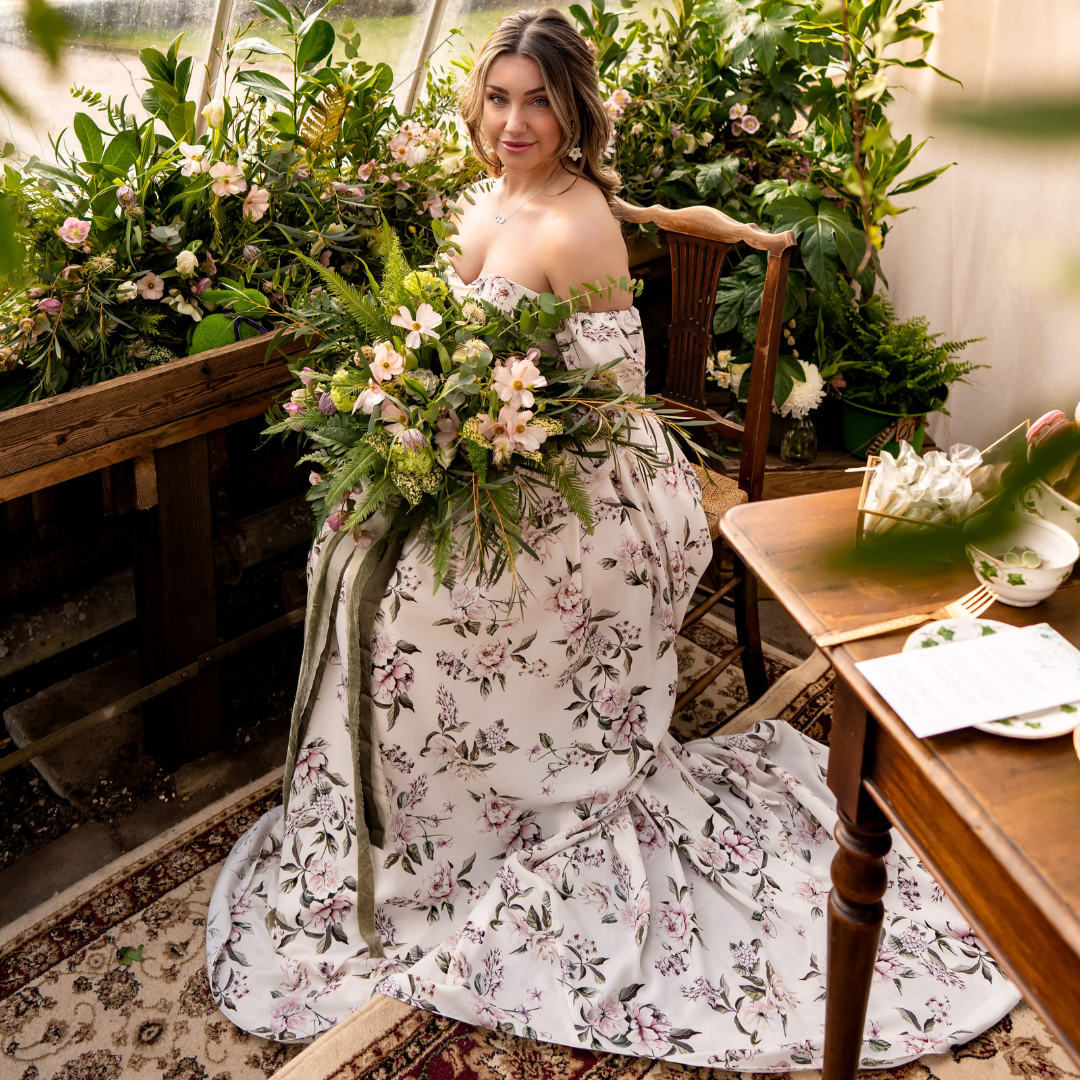 Couturiosity Bridal Wedding Dress Design on Gown